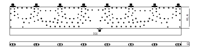 S波段微帶線1分8功分器